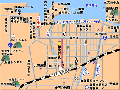 東舞鶴地区地図